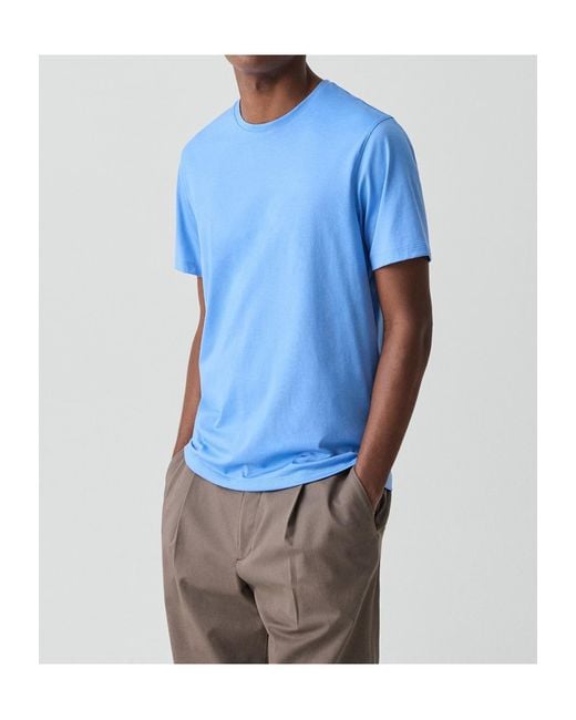 Theory Blue Precise Tee for men