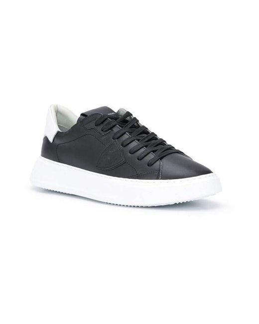 Philippe Model Multicolor Temple Veau Lace-Up Sneakers for men