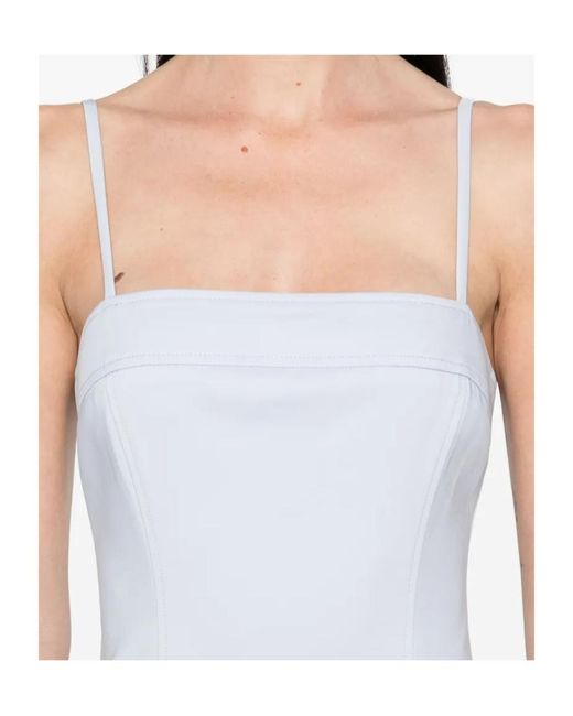 Jonathan Simkhai White Marisol Midi Dress