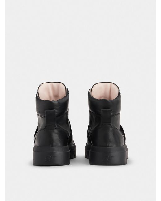Roger Vivier Black Tie Buckle Boots
