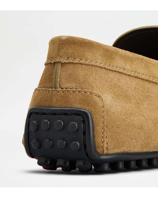 Tod's Brown Logo Love Shoes for men