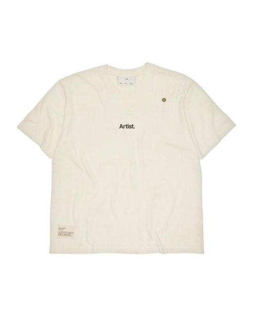 Song For The Mute White 'The Artist' Aged T-Shirt for men