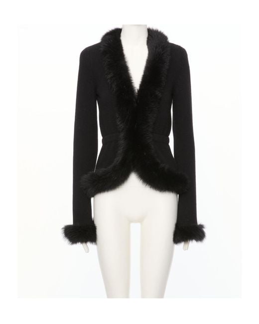 Valentino Black Long-Sleeved Jacket