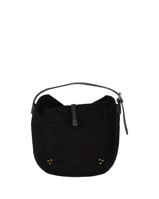 Jérôme Dreyfuss Black Luis Braided Shoulder Bag