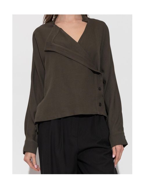 IRO Black Long Sleeve Shirt
