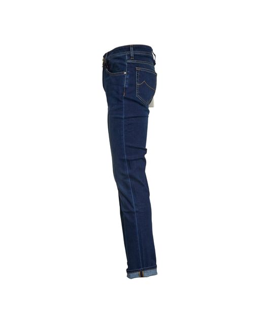 Jacob Cohen Blue Bard Slim-Fit Jeans for men