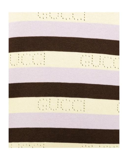Gucci White Knitted Dress