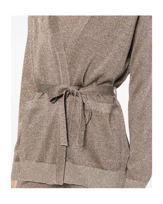 Missoni Gray Belted Cardigan
