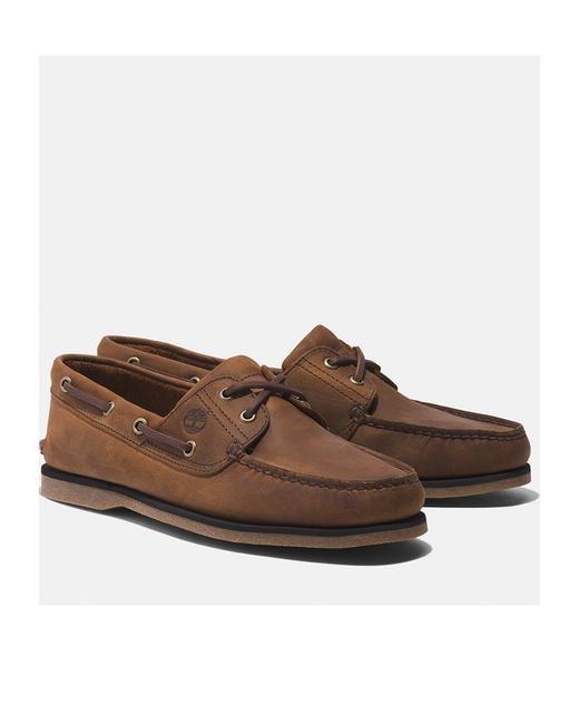 Timberland Brown Round-Headed Casual Shoes for men