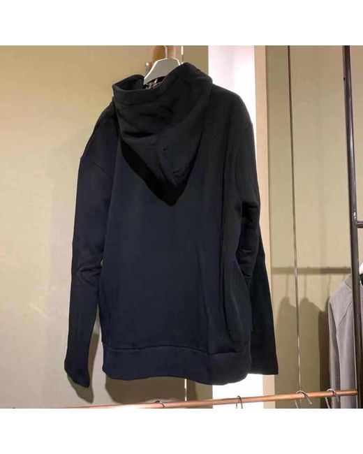 Ih Nom Uh Nit Black Signature Print Hoodie for men