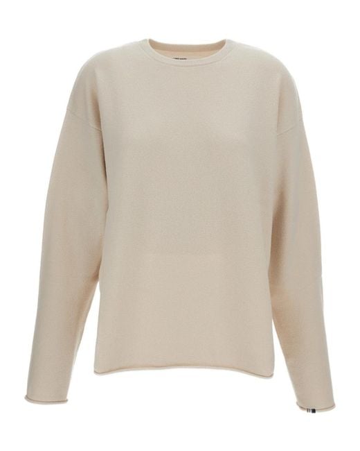 Extreme Cashmere White Crew-Neck Sweater