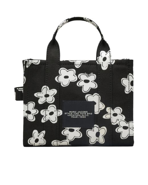 Marc Jacobs Black The Daisy Small Tote Bag