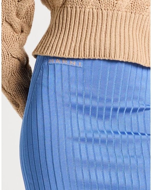 Marni Blue Long Skirts