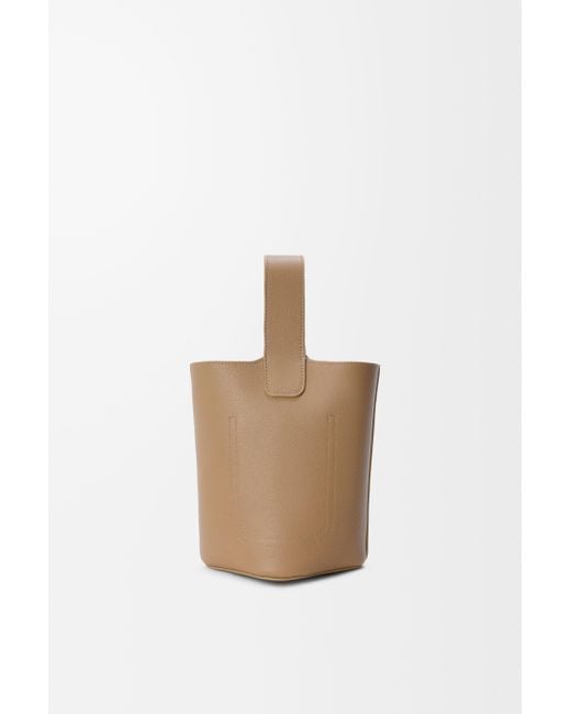 Loewe Natural Mini Pebble Bucket Bag