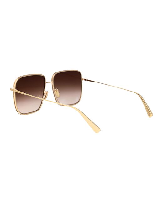 BVLGARI Brown Bulgari Square Frame Sunglasses