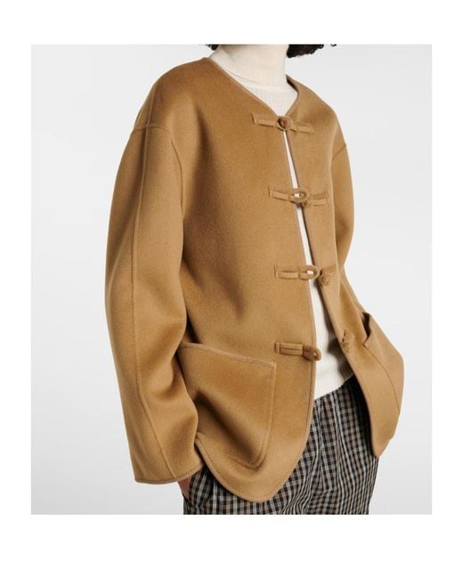 Rohe Brown Long Sleeve Casual Jacket