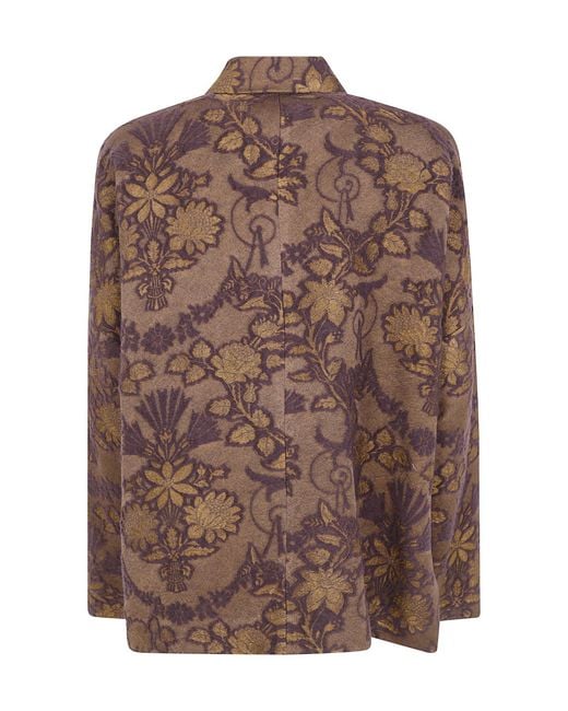 Uma Wang Brown 'Crossword' Jacket