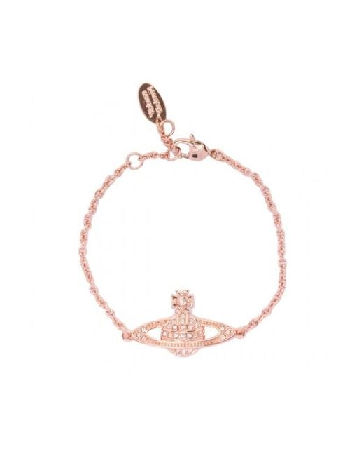 Vivienne Westwood Metallic Mini Bas Relief Chain Bracelet