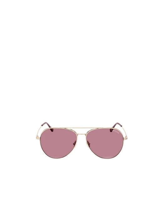 Tom Ford Pink Logo Sunglasses for men