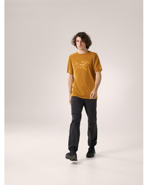 Arc'teryx Orange Ionia Short-Sleeved T-Shirt for men