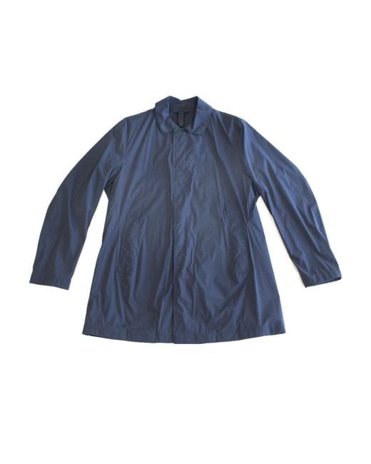 Boss Blue Long-Sleeved Zipper Jacket for men