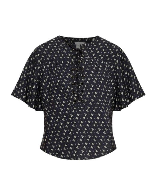 Isabel Marant Black Isabel Marant Étoile Dianga Top