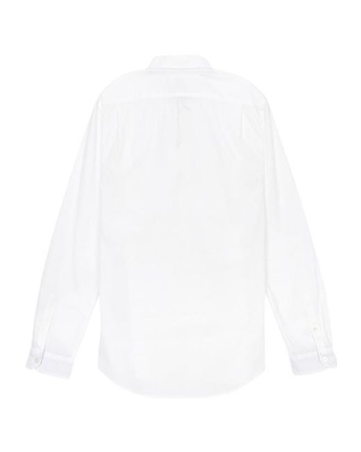 Paul Smith White Ps Zebra Patch Shirt for men