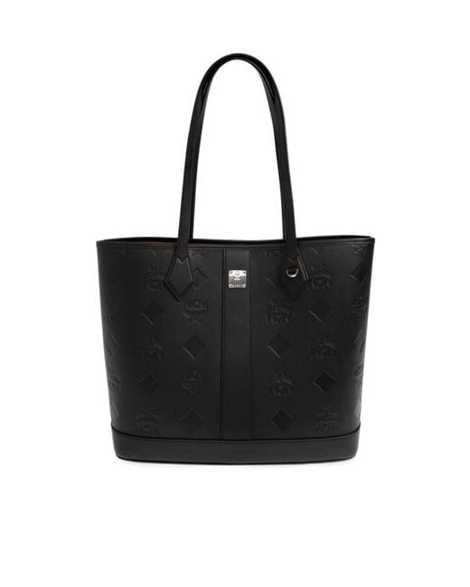 MCM Black New Liz Shopper
