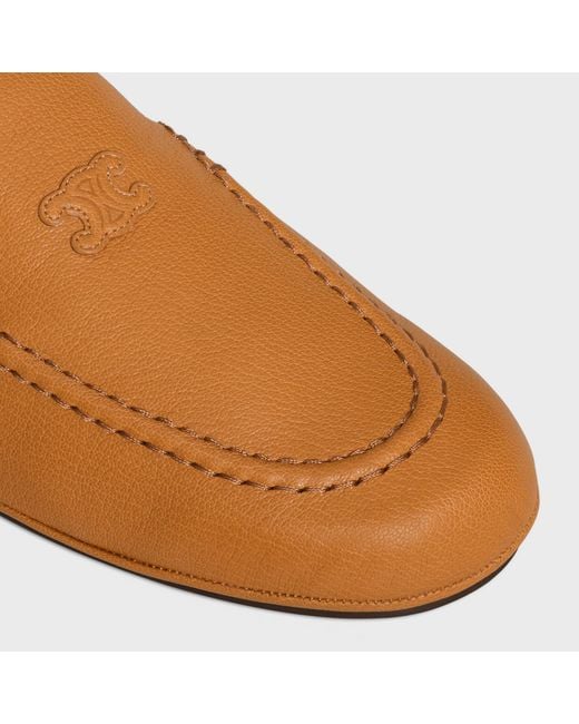 Céline Brown Adam Loafer With Triomphe for men