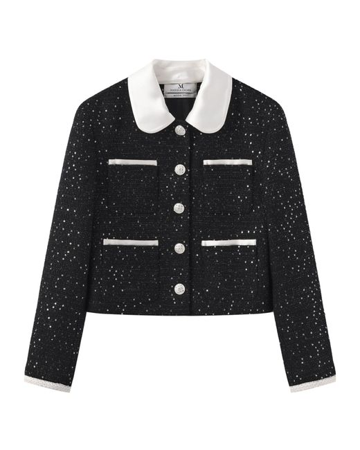 Marissa Chiara Black Long Sleeve Jacket