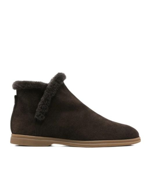 Henderson Brown Flat-Soled Sneakers