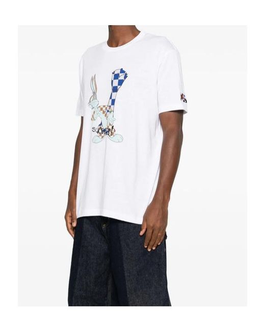 Iceberg White Crew-Neck T-Shirt for men