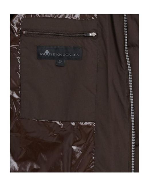 Moose Knuckles Brown 3Q Everest Down Jacket for men