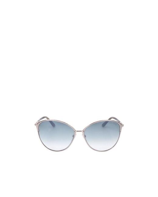 Tom Ford Blue Logo Sunglasses