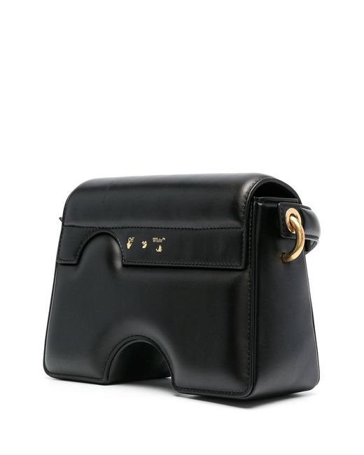 Off-White c/o Virgil Abloh Black Burrow-22 Shoulder Bag