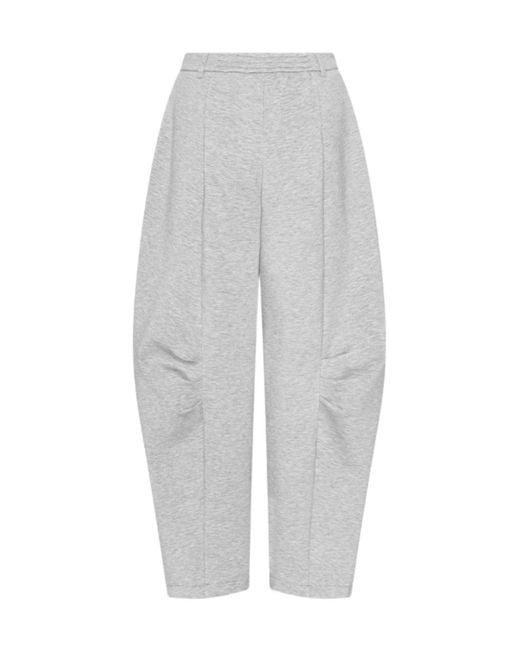 ROTATE BIRGER CHRISTENSEN White Cassia Scuba Cargo Pants