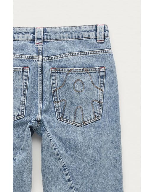 AVAVAV Blue Split Leg Jeans
