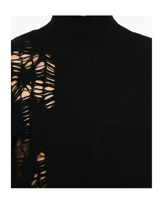 Ann Demeulemeester Black Turtleneck Sweater for men