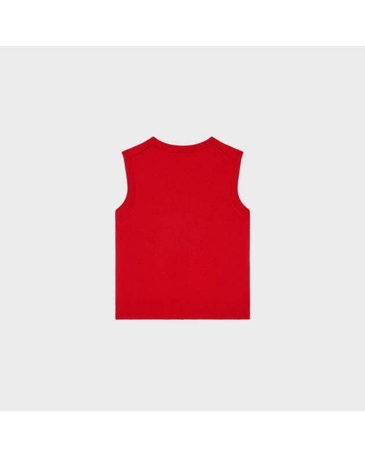Céline Red Top