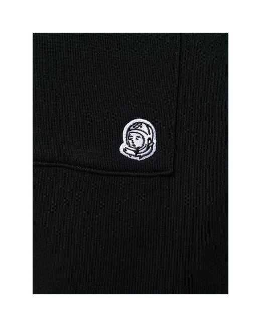 BBCICECREAM Black Logo Patch Track Shorts for men