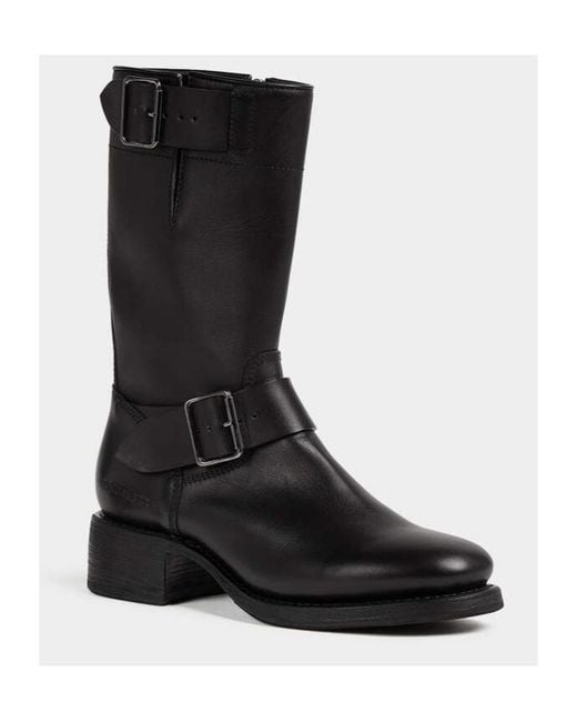 DSquared² Black Harley Biker Boots