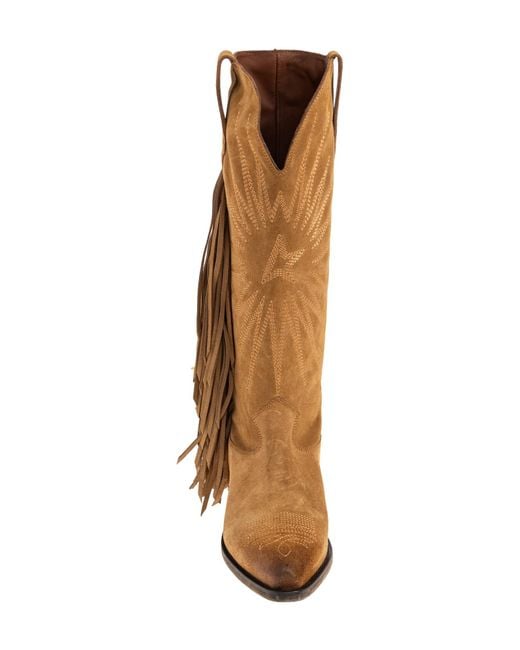 Golden Goose Deluxe Brand Brown Wish Star Heeled Boots