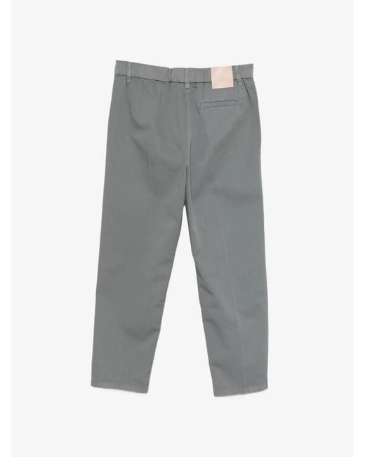 Alysi Gray Elasticated Trousers
