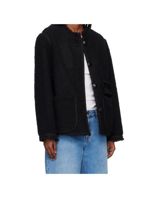 Isabel Marant Black Maylin Buttoned Jacket