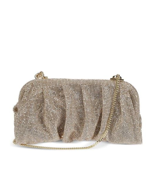 Benedetta Bruzziches Gray Chain Shoulder Bag