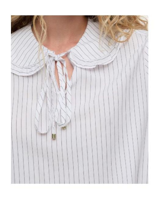 Barbour White B.Li Avery Shirt Ld61