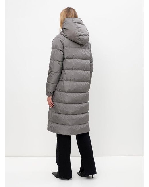 Max Mara Gray The Cube Reversible Down Coat