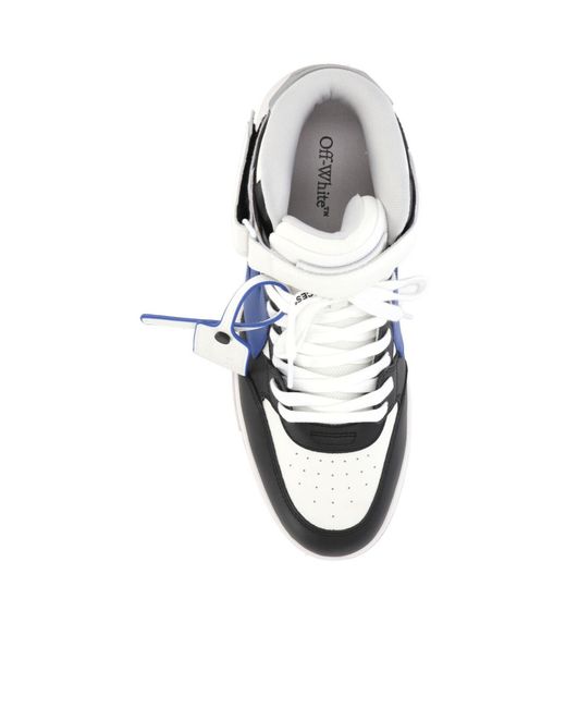 Off-White c/o Virgil Abloh Blue Out Of Office High-Top Sneakers for men