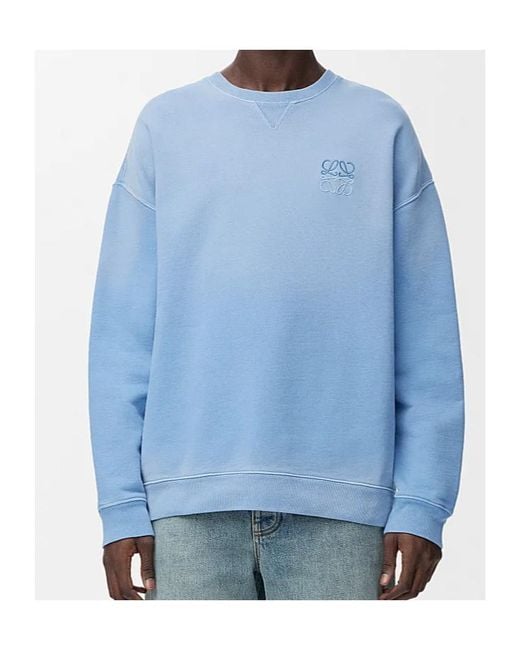 Loewe Blue Sweatshirt for men