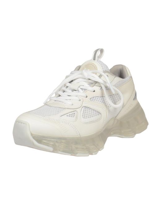 Axel Arigato White Lace Up Sneakers